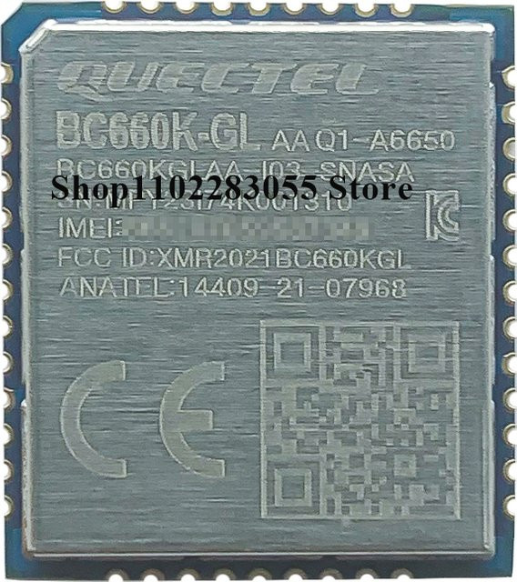 Quectel BC660K-GL Hochleistungs-LTE-Cat-NB2-Modul mit integrierter eSIM für NB-IoT und GSM/GPRS Kompatibilität - Bild 1