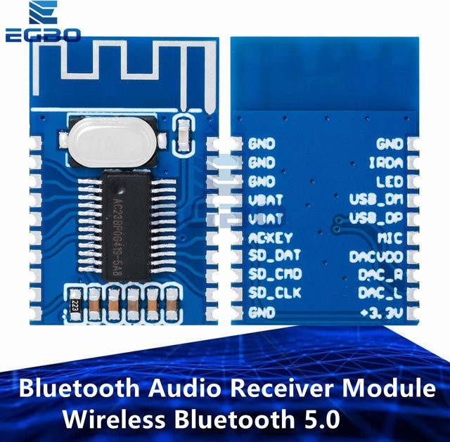 Egbo Bluetooth 5.0 Audio-Empfänger-Modul Stereo Drahtlose Empfängerplatine - Bild 1