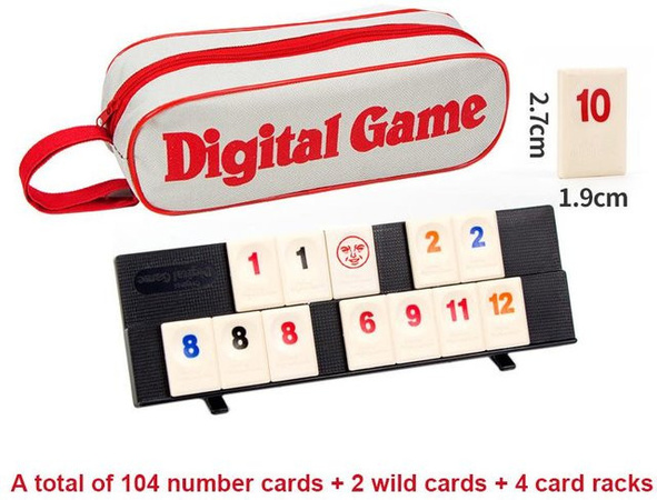 Yiran toy Rummy Würfelspiel Brettspiel Bunt / Mehrfarbig 7-12 Jahre