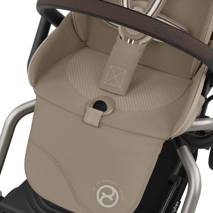 Cybex Eezy S Twist+ 2 Travel Buggy mit drehbarem Sitz in Almond Beige - Bild 3