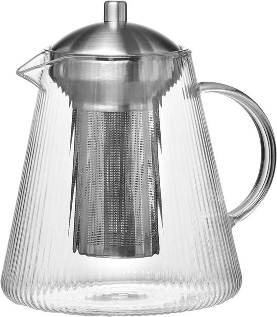 Ritzenhoff & Breker Teekanne Jive aus Glas mit Edelstahlsieb, 1,5 l - Bild 1