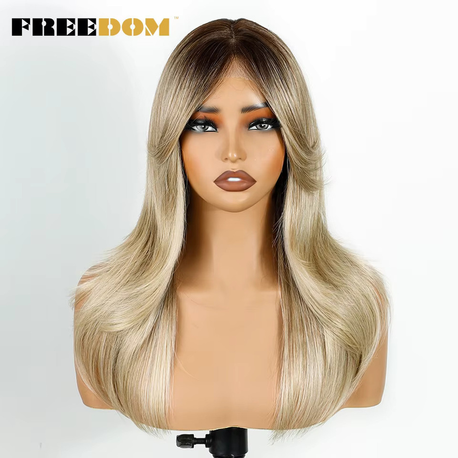 Freedom Lace-Front-Perücke, 50,8 cm, Ombre-Blond-Braun, Damen - Bild 2