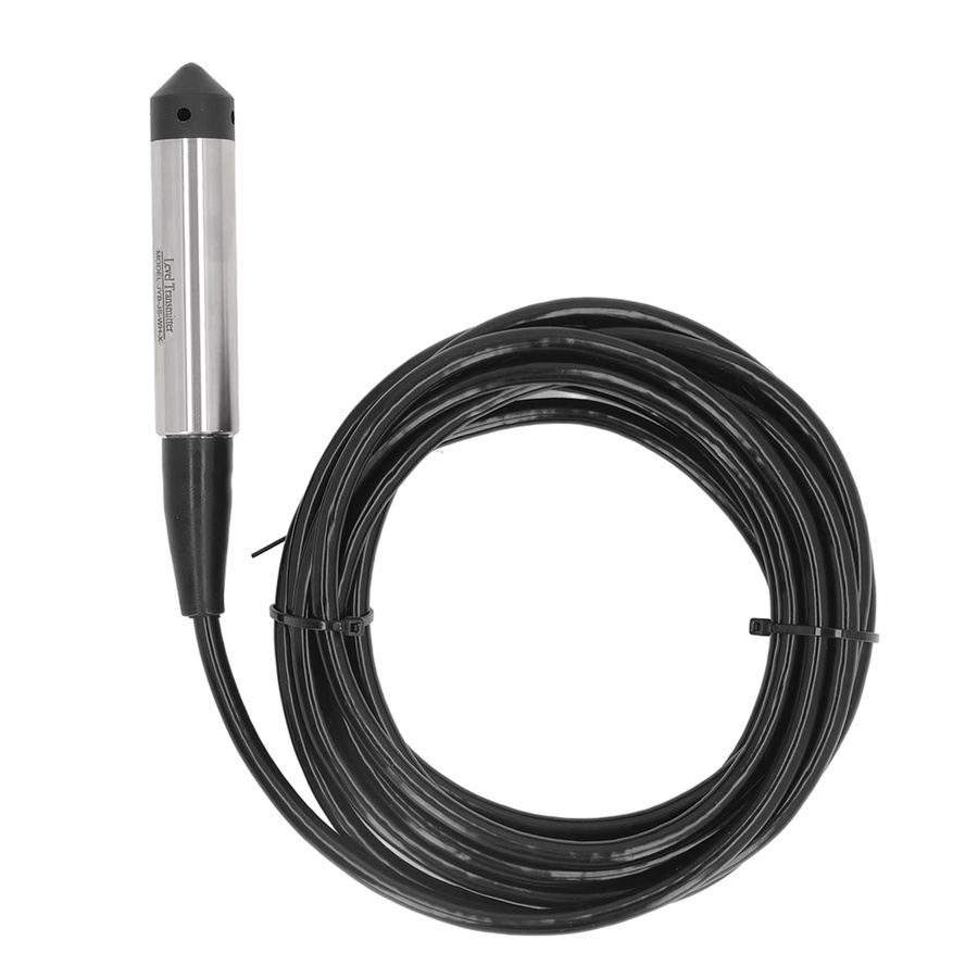 YOUTHINK Flüssigkeitsstand-Transmitter mit Edelstahlsonde, Tauchwassersensor-Detektor, 4-20 mA, DC12-30 V, Farbe: Silber - Bild 2