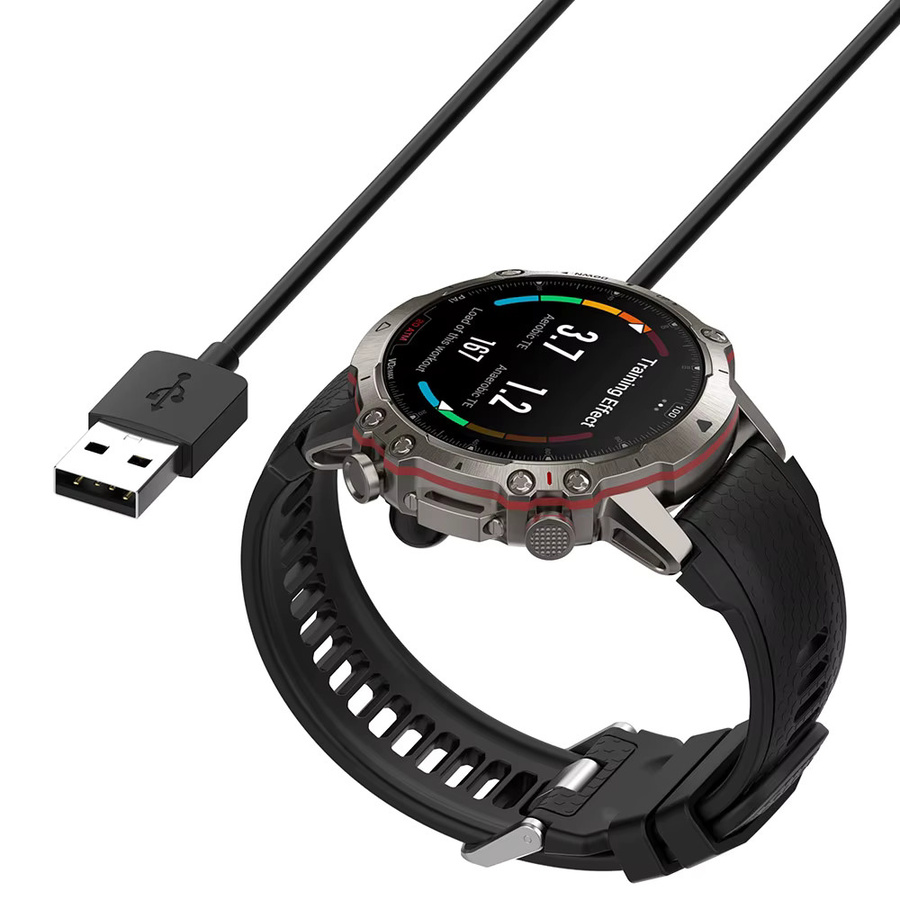 Amazfit Falcon Smartwatch Ladekabel mit USB-A Anschluss und Datenübertragungsfunktion in Schwarz - Bild 4