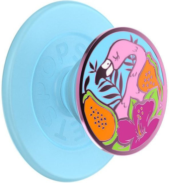 PopSockets PopGrip Flamingo Magnetisch Pink Multicolour - Bild 1
