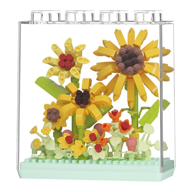 Yiran toy Kreative Bausteine Traum-Blumenkasten Blumenstrauß - Bild 2