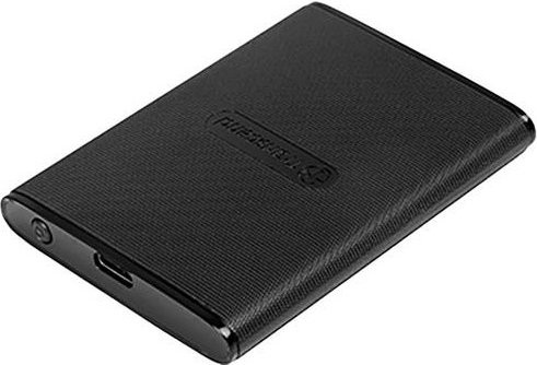 Transcend ESD 270 C Externe SSD mit 500 GB Speicherplatz, USB-C und USB-A, Schwarz, TS500GESD270C - Bild 1