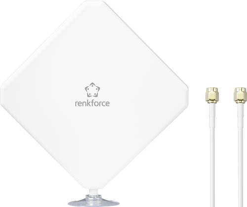 Renkforce RF-DAT-500 Wandantenne in Weiß - Bild 1