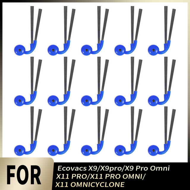 Ecovacs Seitenbürsten-Ersatzteile für die Kantenreinigung in Blau für Deebot X9, X9 Pro, X9 Pro Omni, X11 PRO, X11 PRO OMNI und X11 OMNICYCLONE - Bild 1