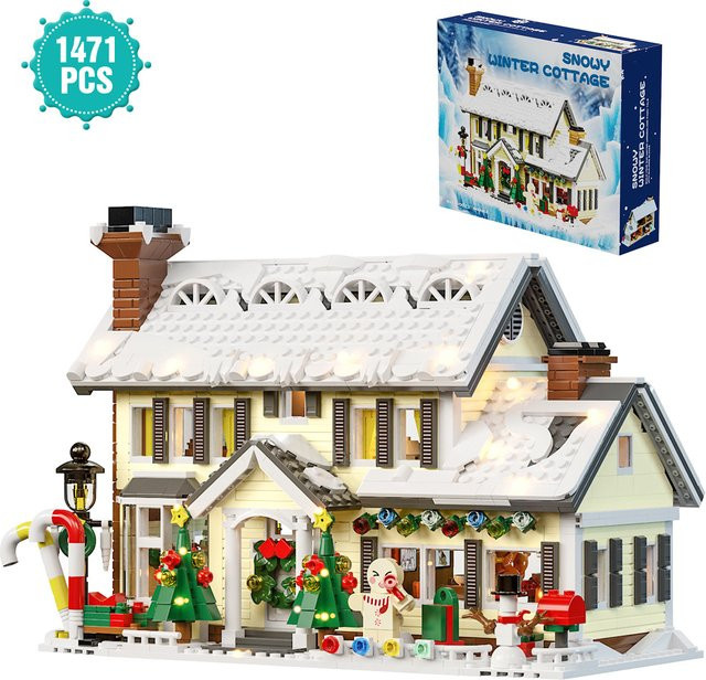 Weihnachts-Feiertagshaus-Bauset, Weihnachtshaus - Bild 1