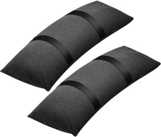 Corefit 2er Set Sandsäcke für Schirmständer in Schwarz, wasserabweisend und UV-beständig aus Polyester - Bild 1