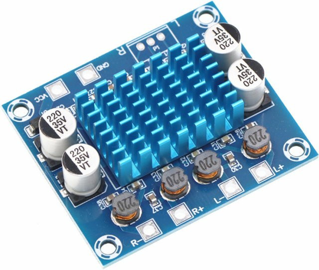 TPA3110 XH-A232 Stereo Verstärker Bord Klasse D 60W Blau für DIY Projekte mit Arduino ESP32 und Raspberry Pi - Bild 1