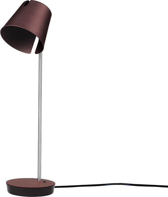 Baltensweiler Fez T Rioja LED-Tischleuchte aus Metall in Schwarz und Silber, dimmbar und verstellbar, warmweißes Licht (2700K) - Bild 1