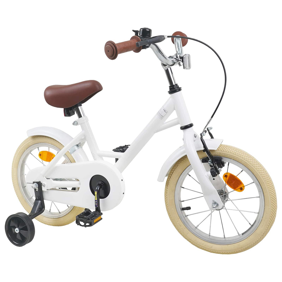 VD Home Furnishing Kinderfahrrad 16 Zoll Weiß - Bild 1