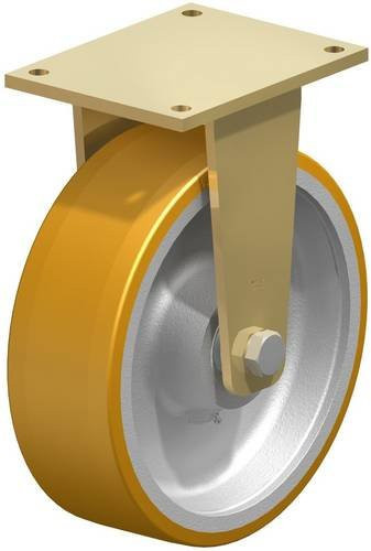 Blickle BS-GTH 364K Bockrolle aus verzinktem Stahl mit Kunststoff, Durchmesser: 360 mm, Tragfähigkeit: 3800 kg - Bild 1