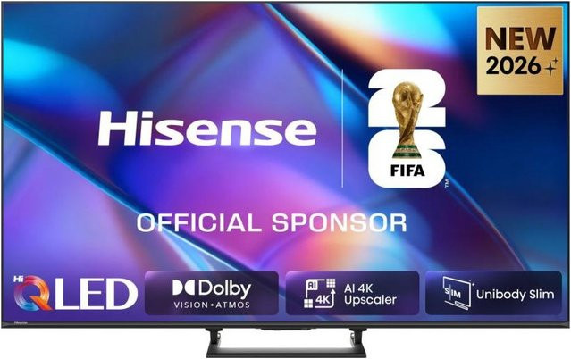 Hisense 50A7DS Hi-QLED TV 4K UHD Schwarz 126 cm (50") - Bild 1