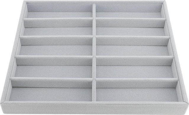 ZuiyouSports Sonnenbrillen-Displaybox, 10 Fächer, grau - Bild 1