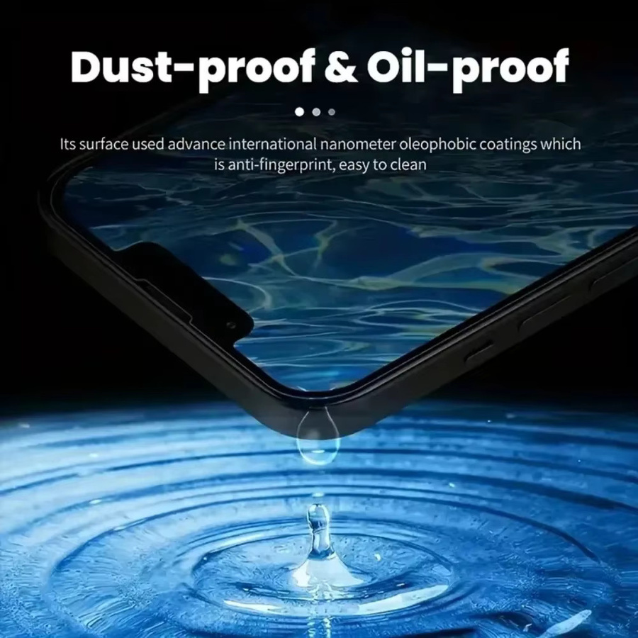3er-Pack Anti-Spy Hydrogel-Displayschutzfolie für iPhone 16 15 14 13 12 11 Pro Max Mini X XR XS in Transparent - Bild 5