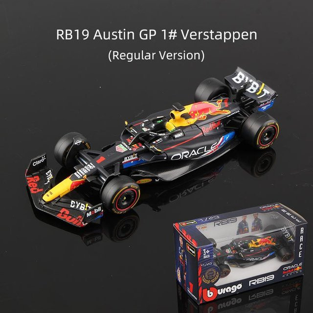 Bburago Red Bull Racing Verstappen F1 Legierungsauto, 1:43, ab 14 Jahre - Bild 1