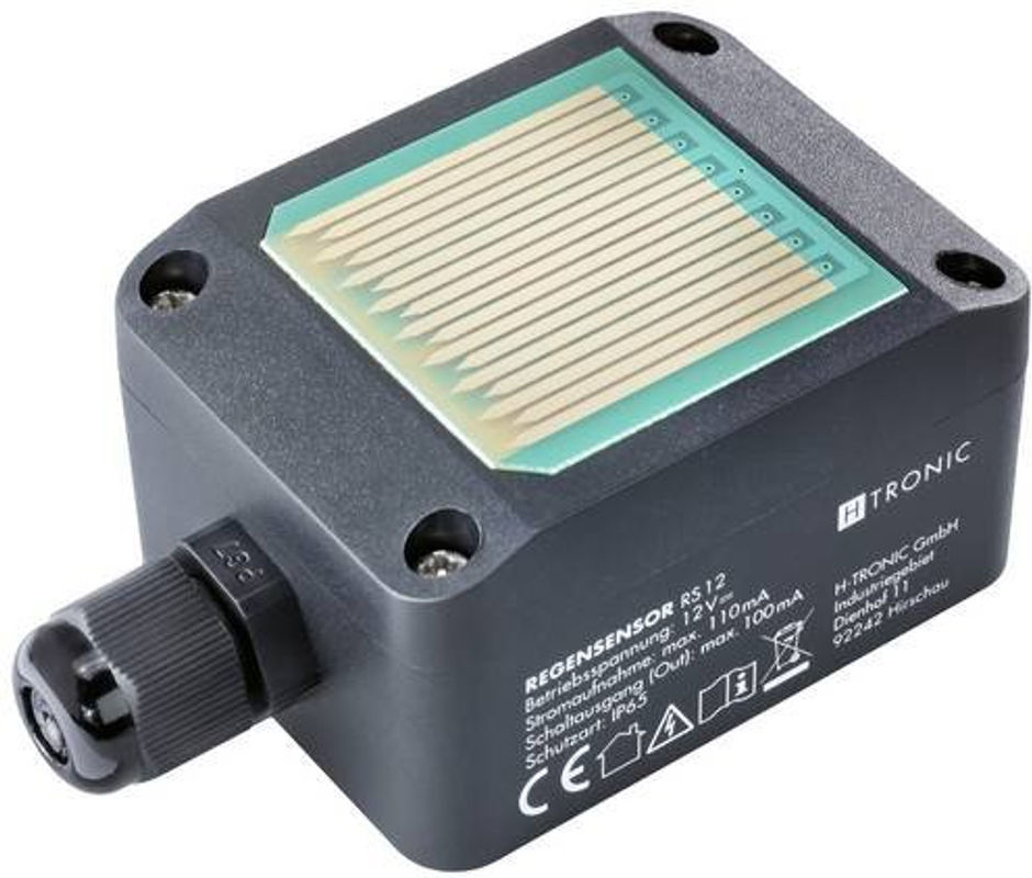 H-Tronic Regensensor 1115275 grau wandmontiert - Bild 2