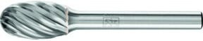 PFERD Hochleistungsfrässtift INOX Tropfen TRE in Silber, Durchmesser: 12 mm, Länge: 20 mm, Schaft-Durchmesser: 6 mm, für Edelstahl - Bild 1