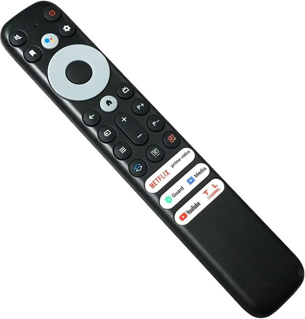 TCL RC902V FMR4 Ersatzfernbedienung für Mini-LED QLED 4K UHD Smart Android TV in Weiß - Bild 1