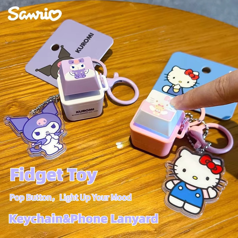 Sanrio Anhänger, Hello Kitty Kuromi, Kinder - Bild 2