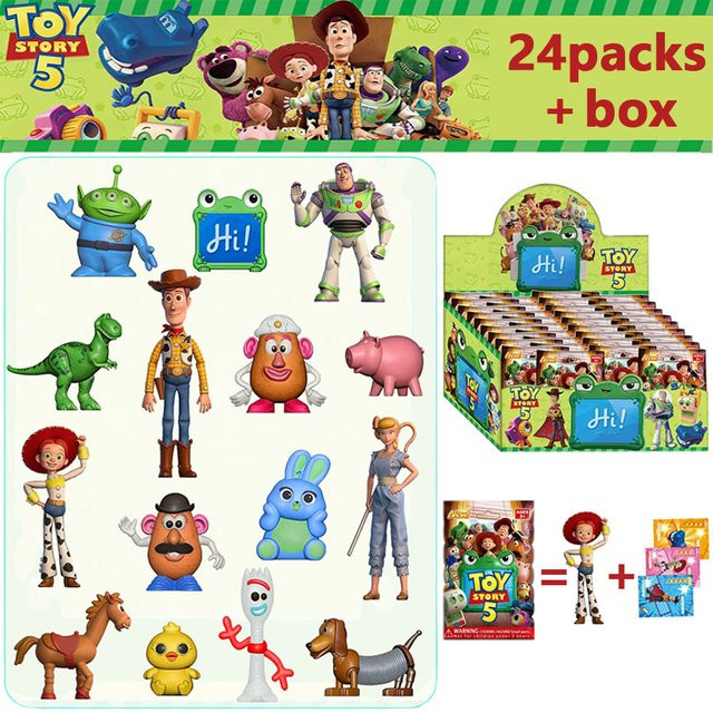 Bandai Disney Toy Story Blind Box Set, 24-teiliges Set, Modellfiguren, ab 3 Jahren - Bild 1