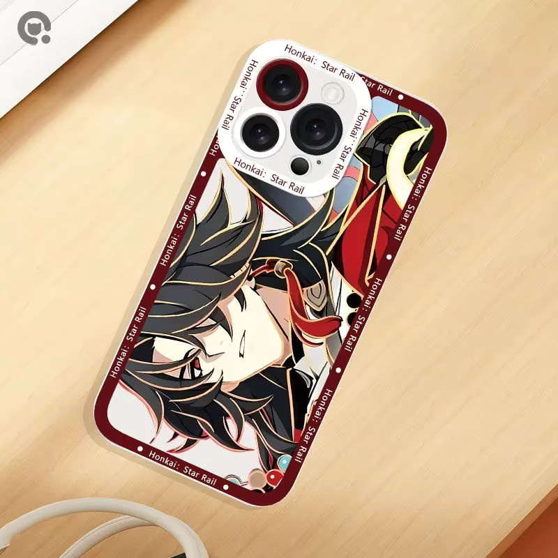 Handyhülle Honkai Star Rail Blade Cosplay Design für iPhone 11 und iPhone Serie in Multicolour - Bild 3