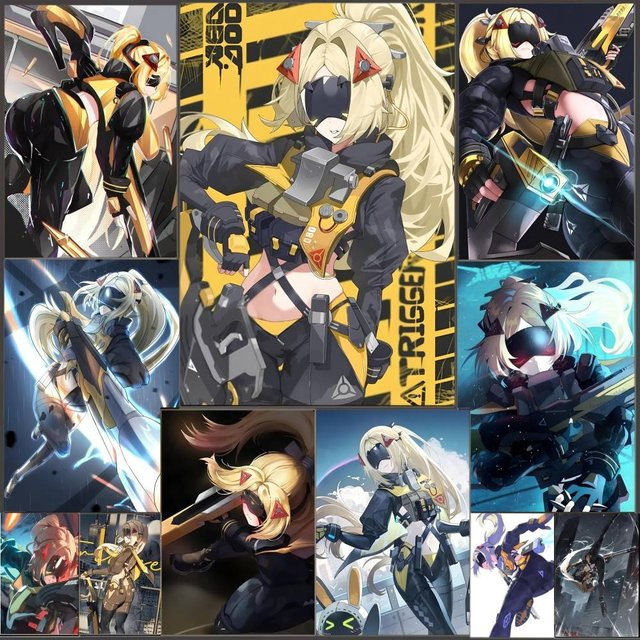 Zenless Zone Zero Trigger Poster Bilibili Dekoration in Mehrfarbig - Bild 1