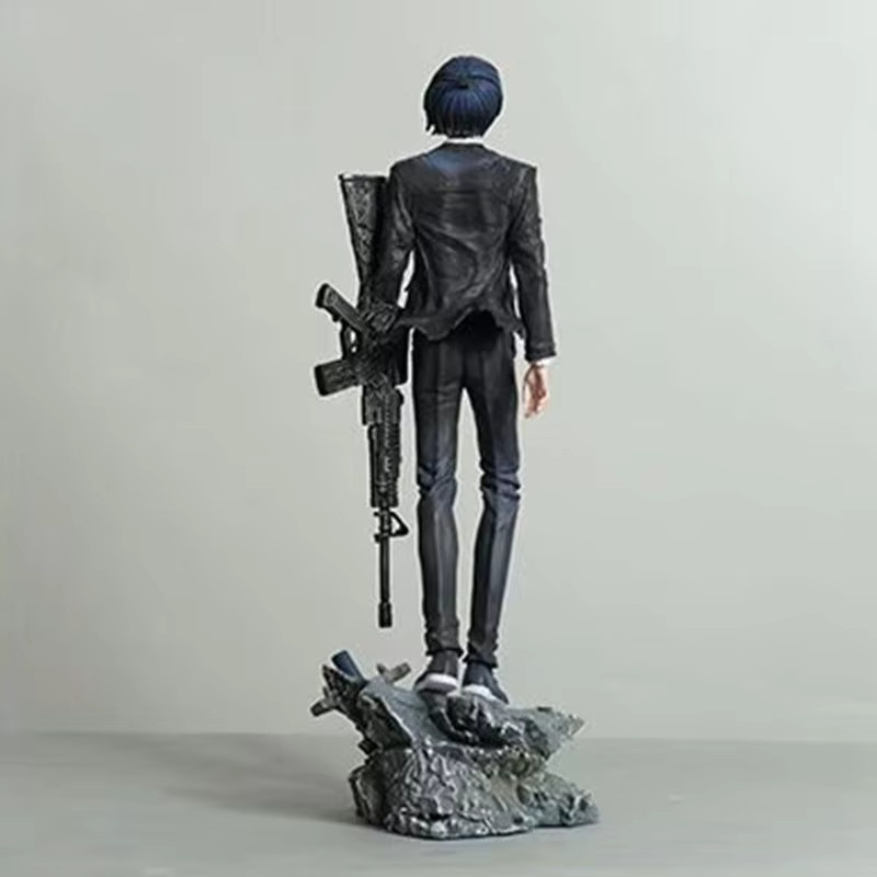 Bandai Chainsaw Man Gun Devil Devil Hunter, Anime-Figur, Harz-Statue - Bild 3