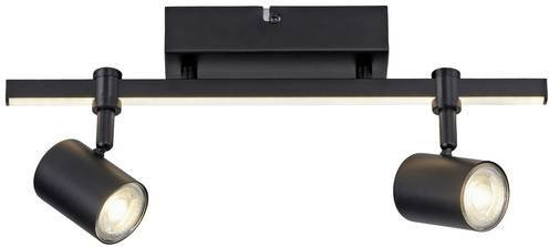 Paul Neuhaus Wand- und Deckenleuchte Barik 2-flammig Schwarz B: 40 cm, H: 14 cm - Bild 1