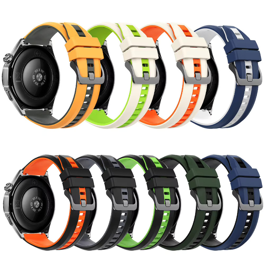 Uhrenarmband Silikon, 22 mm, Unisex - Bild 6