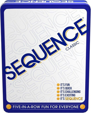 Goliath Sequence Premium Edition, Strategiespiel, Familienspiel, Blau, ab 7 Jahre