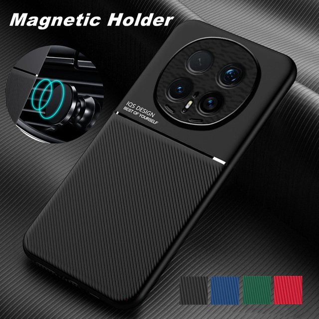 Robuste und rutschfeste Schutzhülle für Honor Magic 8 Pro und Honor Magic 8 Lite mit magnetischem Saugnapfhalter in Schwarz oder Rot - Bild 1