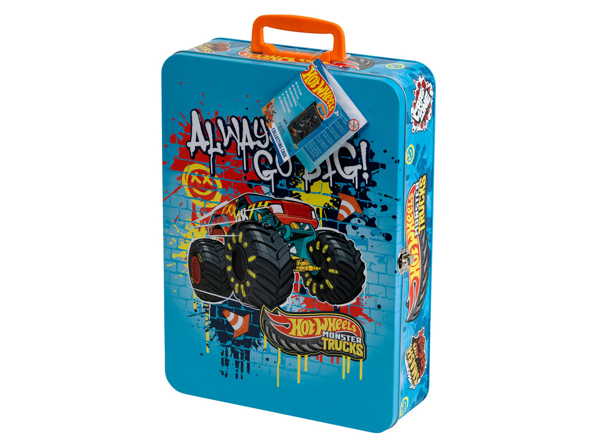 Hot Wheels Sammelkoffer Monster Truck 8-teiliges Set - Bild 2
