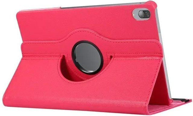 Honor Pad X8a Hülle aus PU-Leder in Pink mit 360 Grad Drehung und Ständerfunktion für das 11 Zoll Tablet - Bild 1