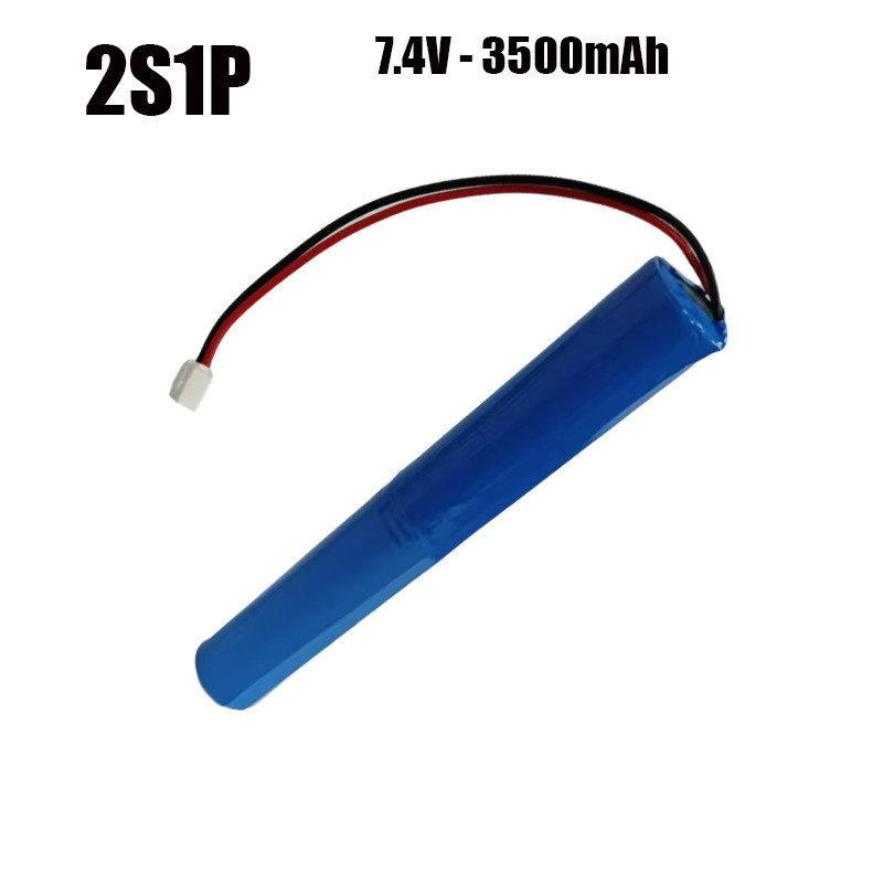 SUYIJIA Lithium-Ionen-Akku 7,4 V 3500 mAh 18650 2S1P mit eingebautem BMS in Blau - Bild 2