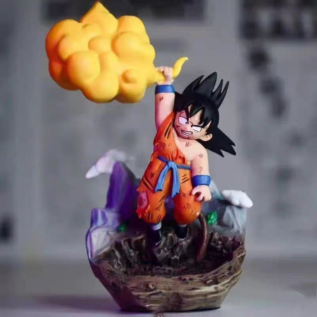 Bandai Anime-Figur Dragon Ball Wukong Battle Damage Modell zur Dekoration - Bild 1