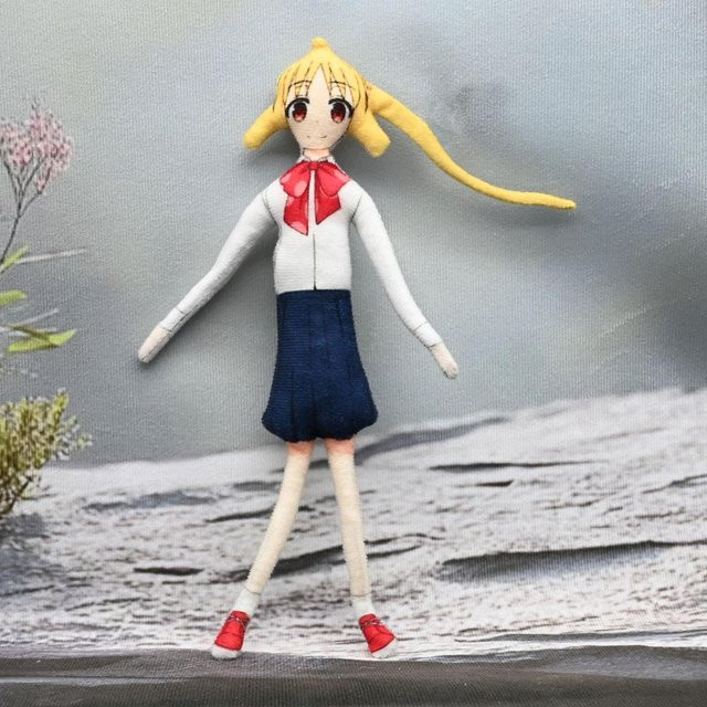 Yiran toy 1 Bocchi The Rock Gotoh Hitori Nijika Rikuo Puppen, 28cm - Bild 1