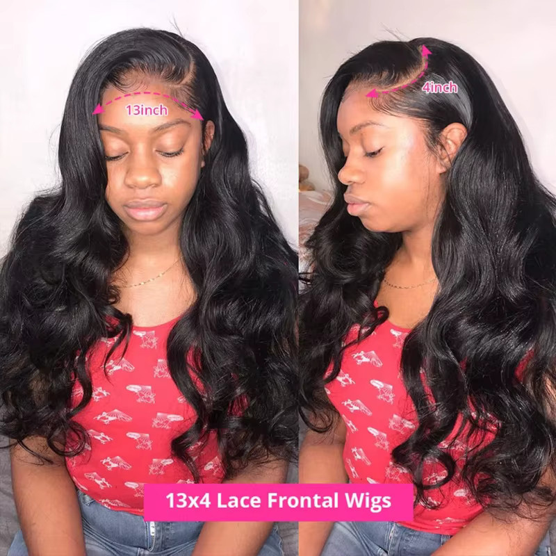 Suri Hair Body Wave Synthetische Lace-Front-Perücke, 150 % Dichte, Damen - Bild 3