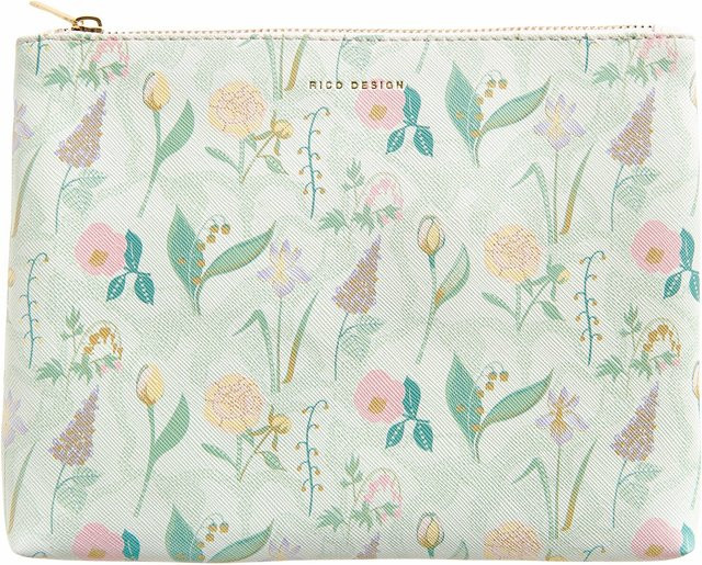 Rico Design Etui Sky Blumen in Multicolour mit Reißverschluss - Bild 1