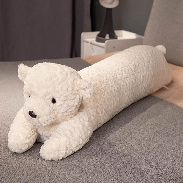 Kidsly Lange Gaint Curly Animal Bunny Plüsch Kissen Puppe, ab 14 Jahren - Bild 1