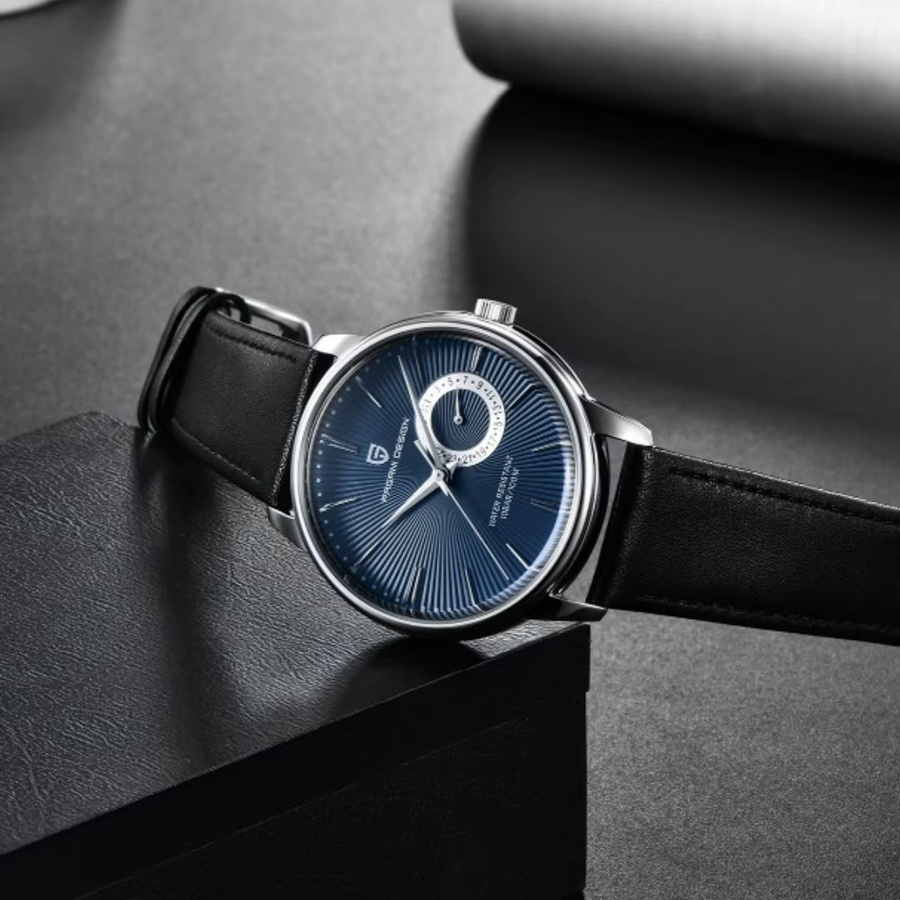 PAGANI DESIGN Armbanduhr Edelstahl, Quarz, Herren, Silber - Bild 3