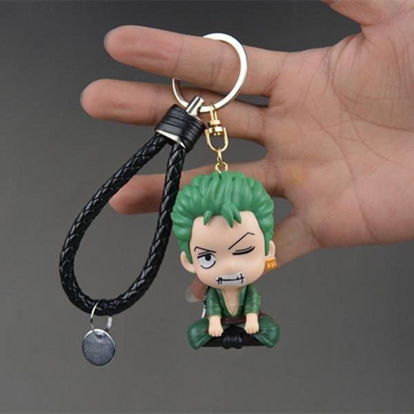 One Piece Luffy Zoro Sanji Schlüsselanhänger, Puppe, ab 14 Jahren - Bild 1