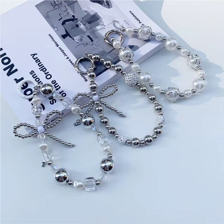 DOLANBIA Handgelenk Kette, Perle, Kristall, Strass, Unisex