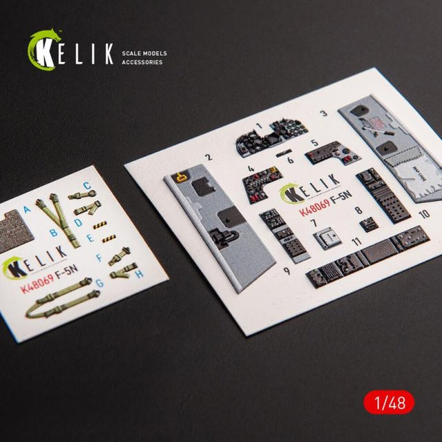 Kelik F-5N - Interior 3D-Decals [AFV] - Bild 1