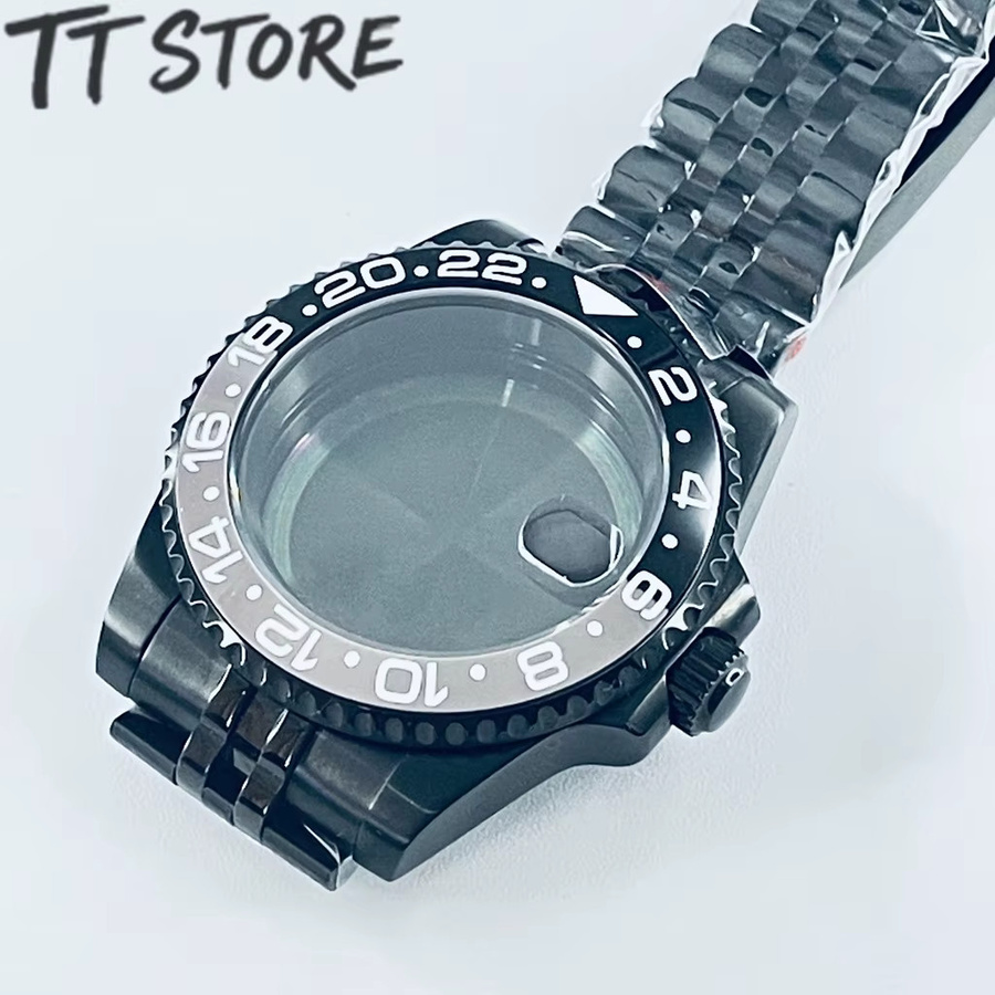 CHIKUANG Chronograph, Schwarz, Edelstahl, 40 mm, Unisex - Bild 3