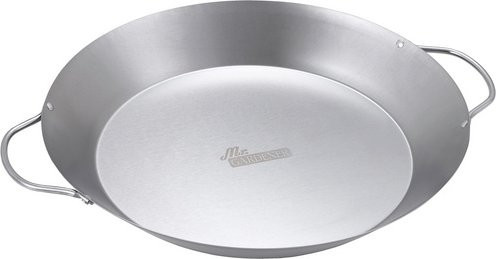 Mr. GARDENER Grillpfanne aus Edelstahl in Silber, Höhe: 5 cm, Tiefe: 35,5 cm - Bild 1