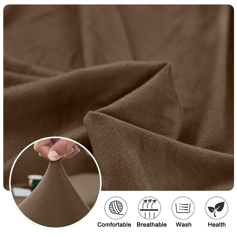 Rutschfester Stretch-Sofabezug von Yiran Furniture für 1 Sitz, violett - Bild 3